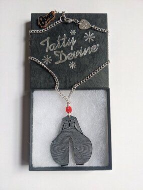 Tatty Devine x David Bowie Ziggy Suit necklace Kansai Yamamoto Aladdin Sane